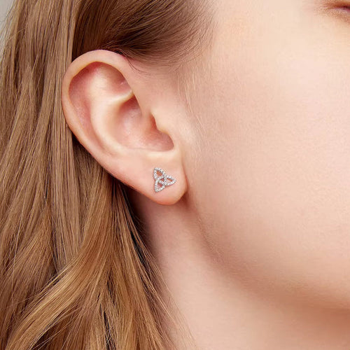 Celtic Knot Stud Earrings