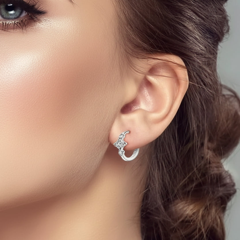 Celtic Heart Knot Earrings